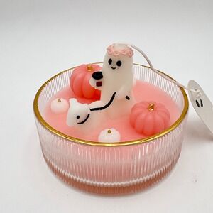 Afternoon Stroll Candle Halloween Ghost Pumpkin Scented Candle Fall Decor‎